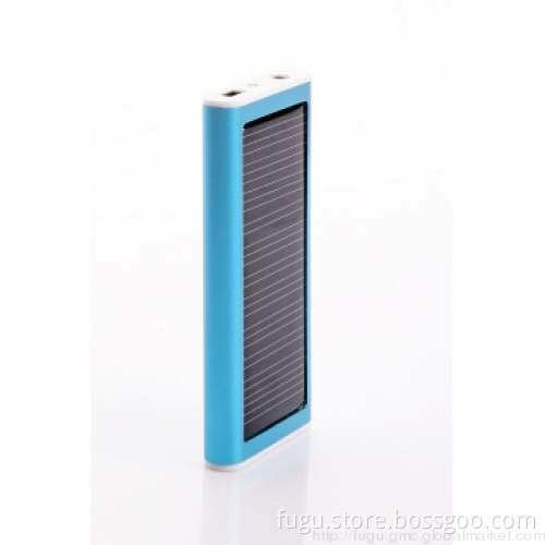 Aluminium Solar Charger, 5.5v 30ma, Can Be Used as a Torch